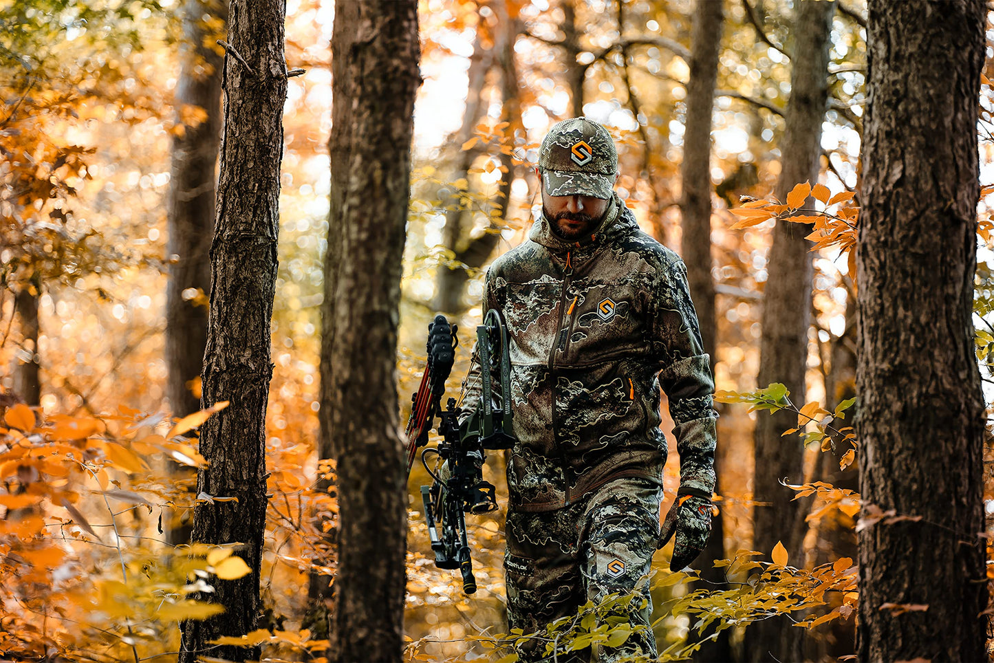 ScentLok Savanna Lightweight Camo Shooter Gloves for Hunting and Outdoor Use (Realtree Excape, X-Small)