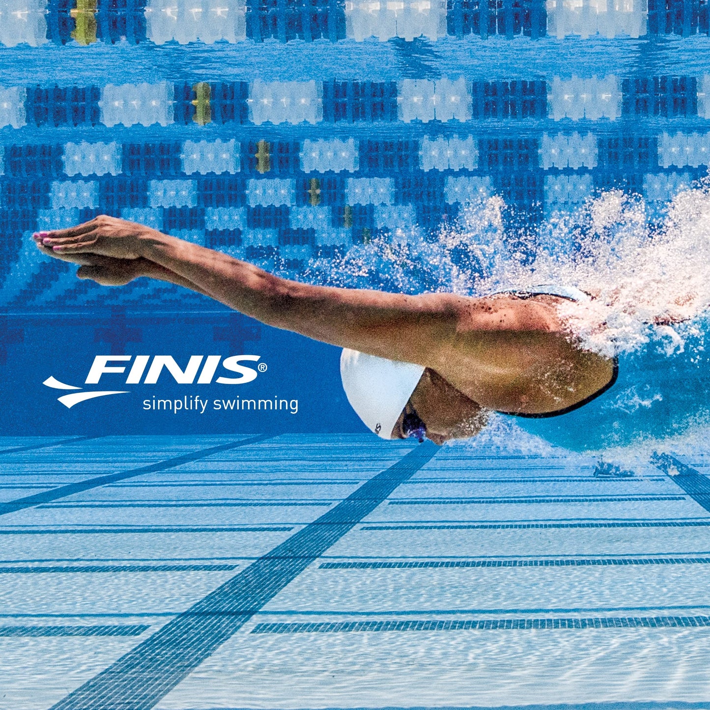 FINIS Posture Trainer Swim Tool - Head Alignment for All Four Strokes - Improves Body Position & Stroke Efficiency