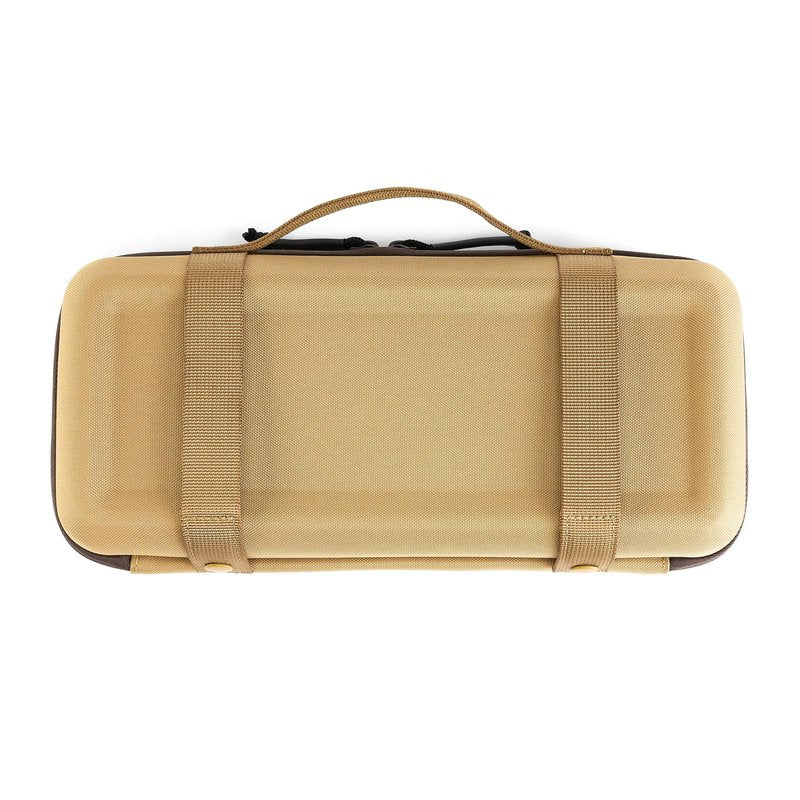 Plano Diverge Shotgun Accessory Case, Desert Tan, Small, Rigid Lightweight TOUGHSHELL EVA Gear Case with Quick Attach Straps and Mesh Pocket, Gun Accessories Storage for Hunting and More
