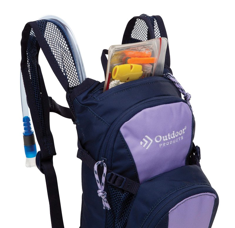 Outdoor Products Tadpole Hydration Pack (Black) (Violet Tulip) (Violet Tulip)