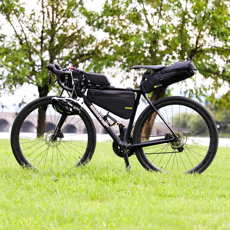 abamita Bike Saddle Bag Waterproof Bike Seat Bag Expandable Capacity Cycling Under Seat Pouch for Mountain Road Biking and Commuting Trips 10L