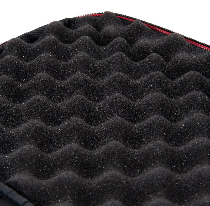 Allen Company Ruger 7" Lockable Hardshell Phoenix Handgun Case, Black/Red,2750
