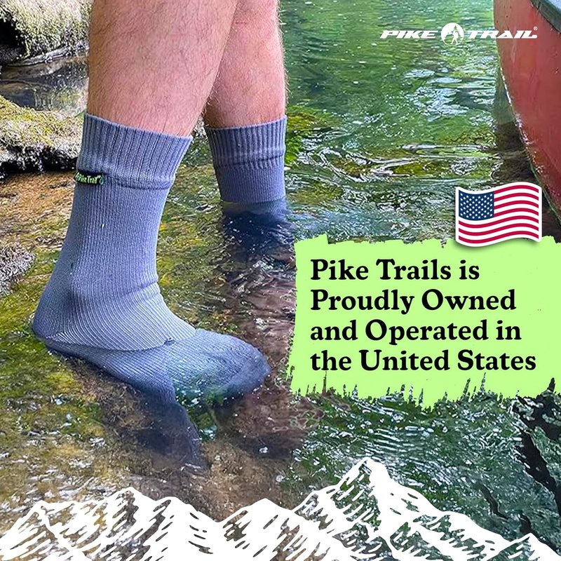 Breathable Waterproof Hiking Socks - Perfect for Trekking, Wading & Fishing | Outdoor Essentials