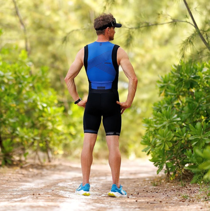 Men's Triathlon Tri Suit - Sleeveless Race Trisuit for Optimal Performance | Lightweight & Comfortable