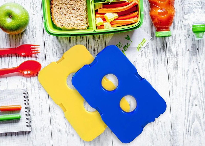 Healthy Packers Ice Packs - Slim Reusable Cool Packs for Lunch Boxes & Coolers | 8-Pack Set