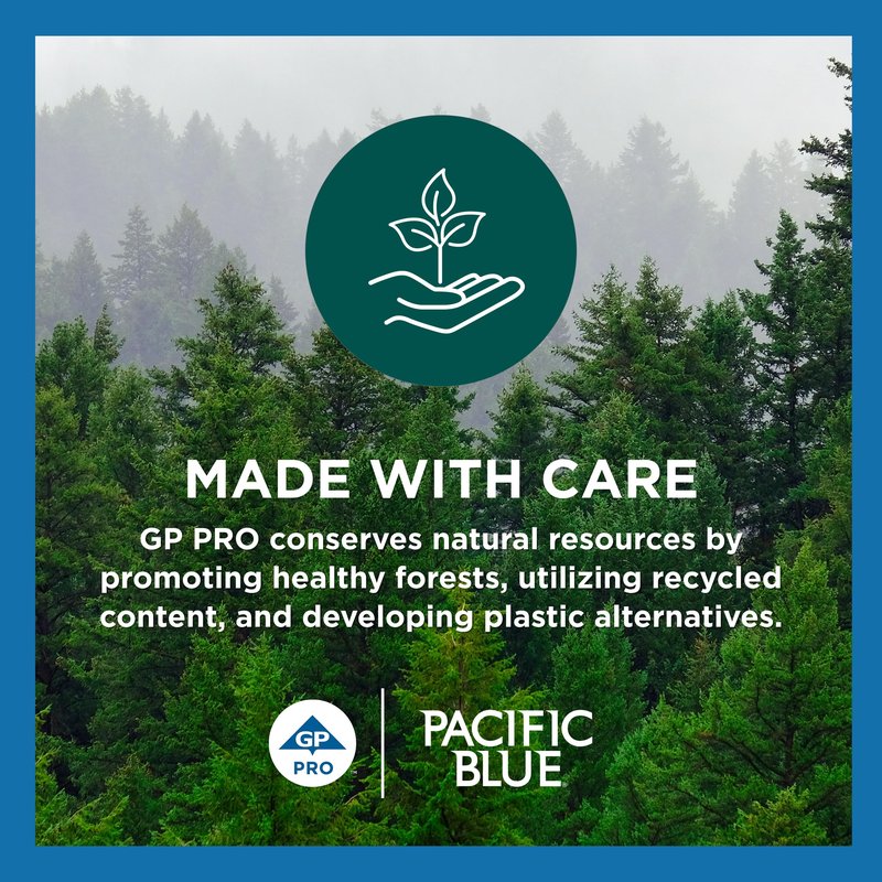 Pacific Blue Select by Georgia-Pacific PRO Multifold Premium 2-Ply Paper Towels, White, 3.2” Folded Width, 125 Towels Per Pack, 16 Packs Per Case, 21000