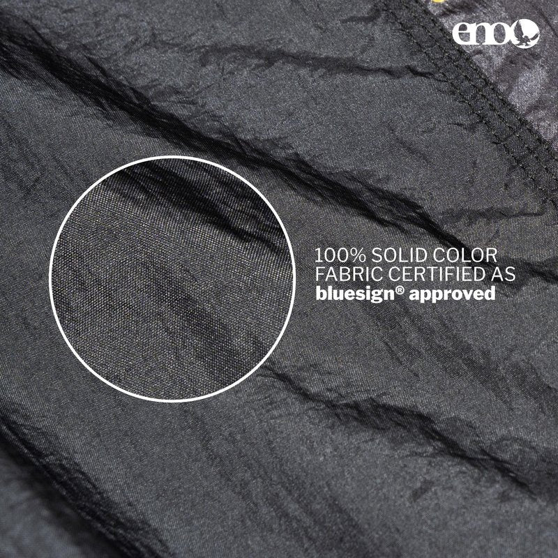 ENO DoubleNest Hammock - Lightweight, Portable, 1 to 2 Person Hammock - for Camping, Hiking, Backpacking, Travel, a Festival, or The Beach - Day to Night