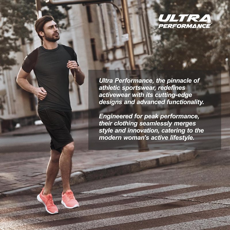 Men's Athletic Workout Shorts - Ultra Performance 3-Pack with Zipper Pockets | Small - 5X