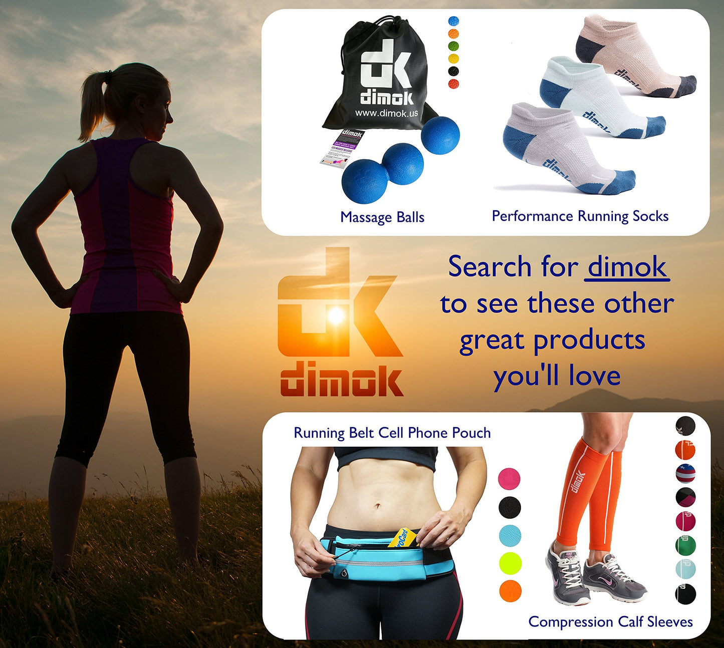 dimok Athletic Knee Brace Compression Sleeve Leg Support for Kids Pain Injury Meniscus Tear Fast Recovery (2 Pack, XS)
