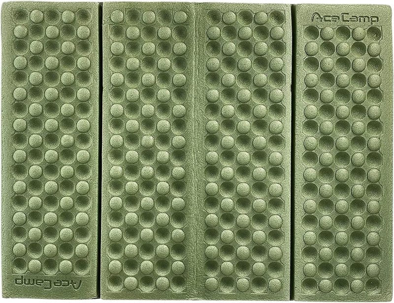 AceCamp Portable Lightweight Waterproof Folding Mat - Mini Foam Sitting Pad for Outdoor Comfort | Red
