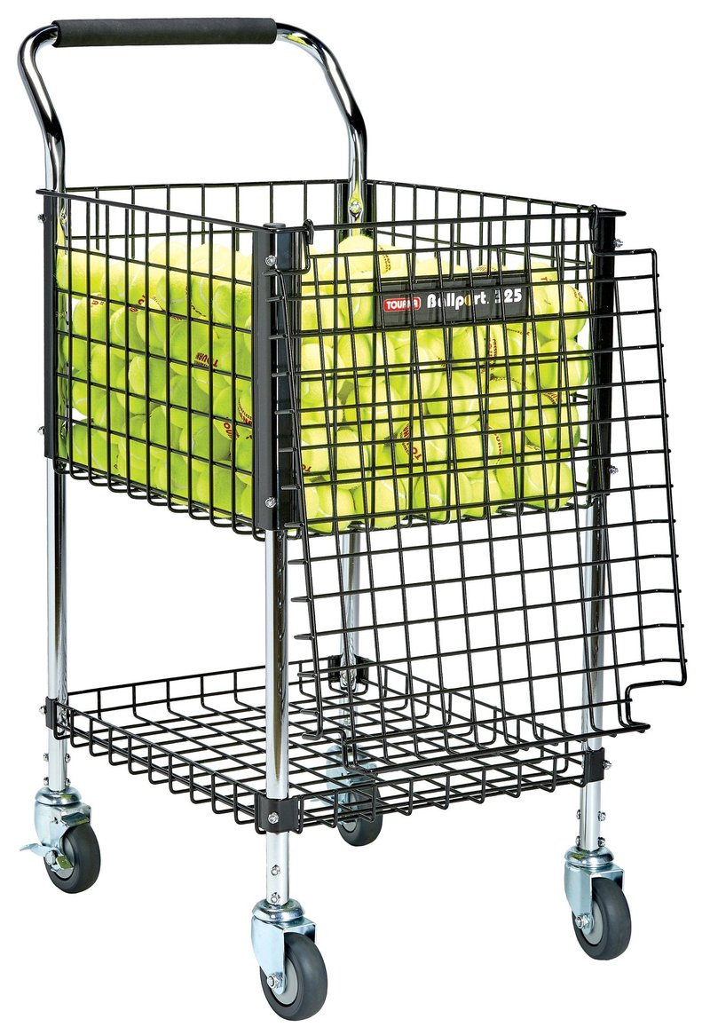 Tourna Ballport 325 Ball Tennis Teaching Cart, Professional Grade Used by Pros