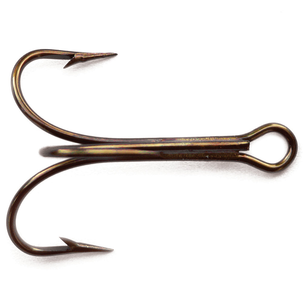 Bronze Treble Hooks Size 8/0 - 25 Pack Fishing Tackle
