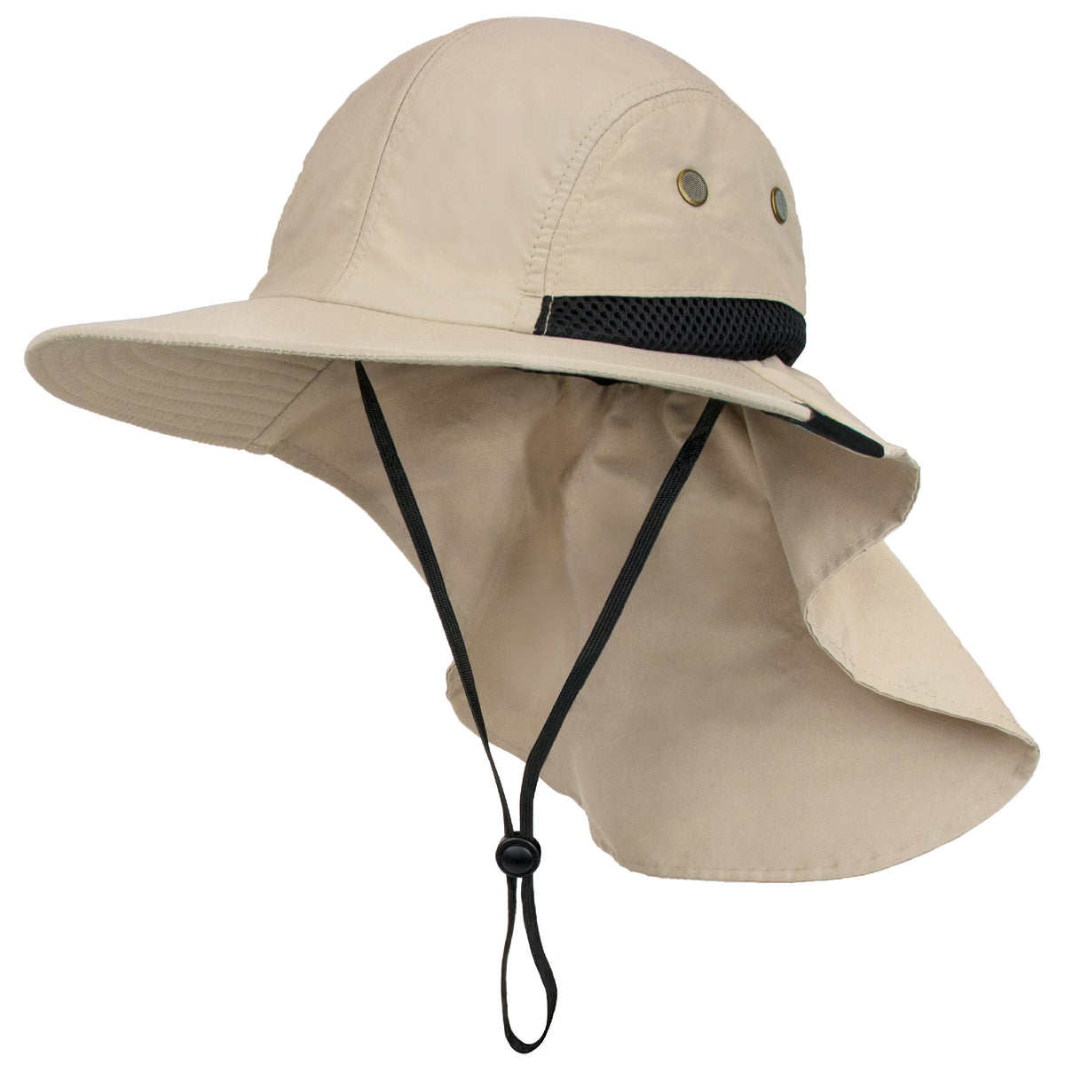 Wide Brim Sun Hat UV Protection Bucket Hat for Hiking Camping Fishing Men