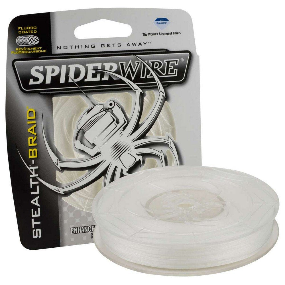 Translucent Braided Fishing Line 125 Yards - Strong, Silent, Microfiber