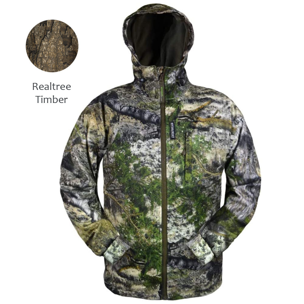 Waterproof Windproof Midweight Jacket for Men - Adirondack Style