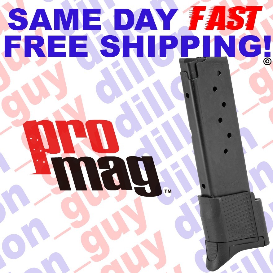ProMag 10-Round 9mm Magazine for Ruger EC9, EC9S, LC9, LC9S - Blued