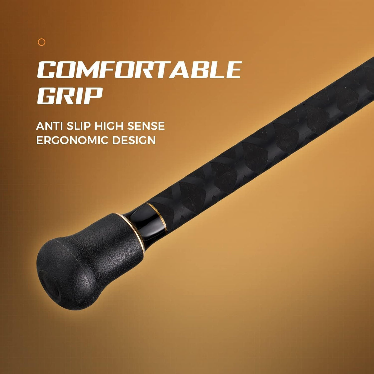 15ft Surf Casting Fishing Rod - Extra Heavy 40 lb Line Graphite Construction
