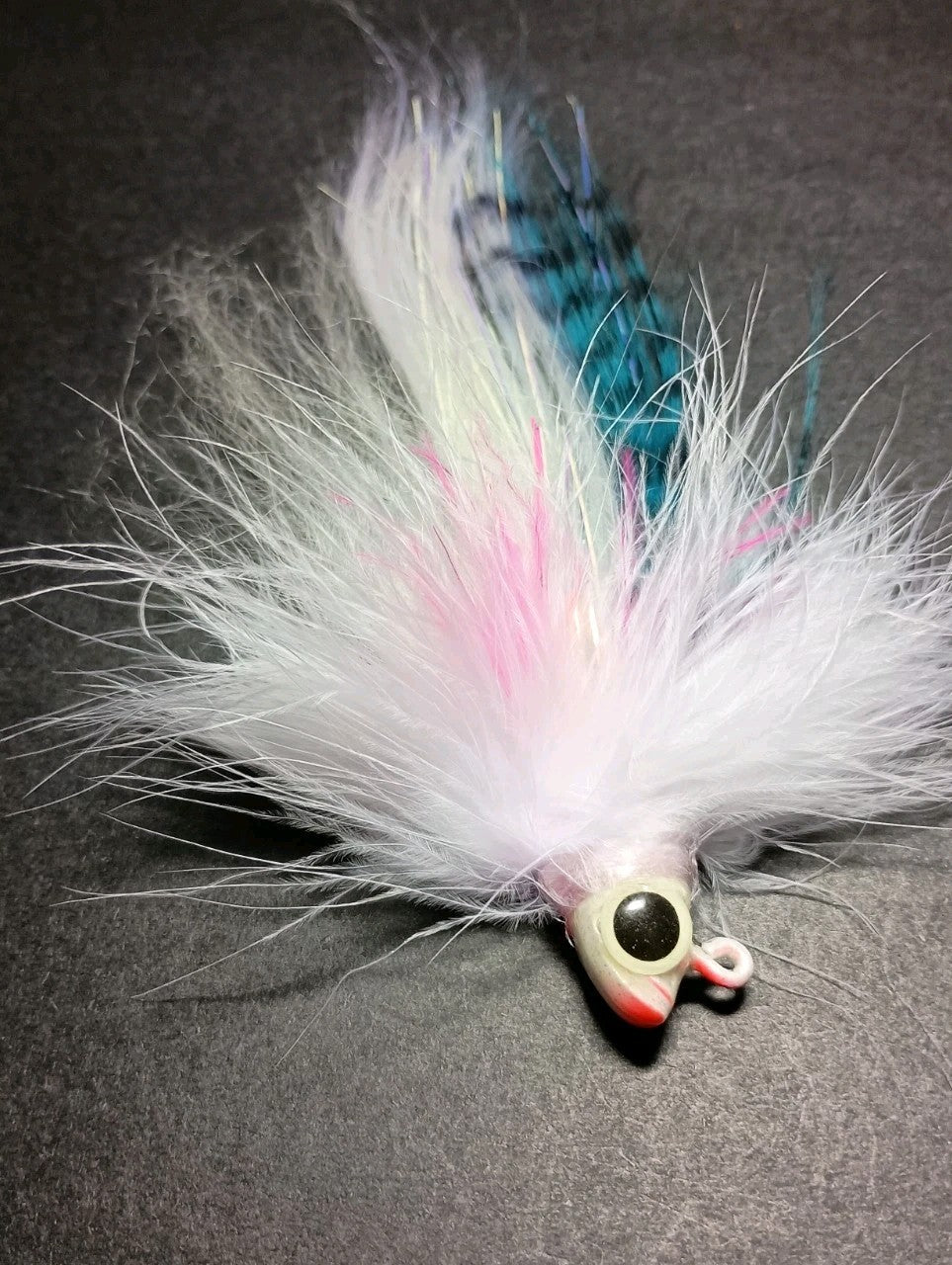 Glow in the Dark Fishing Jig for Big Predators - 9 Inch 3/4 oz
