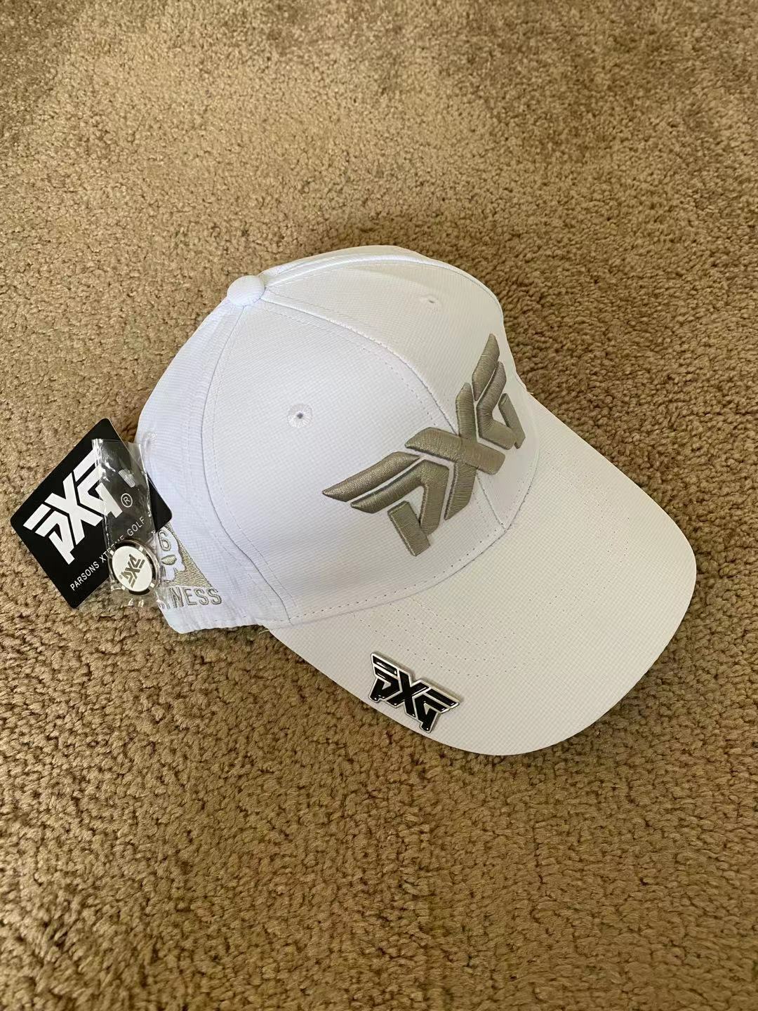 Adjustable Golf Cap One Size Fit All Structured Visor Comfortable Hat
