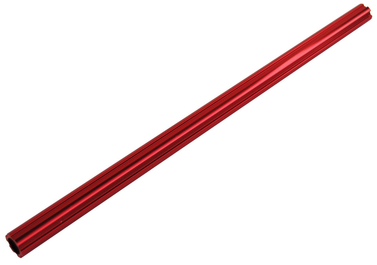 Aluminum Alloy BMX Bicycle Seat Post 22.2mm 450mm - Old School Style, Red Anodized
