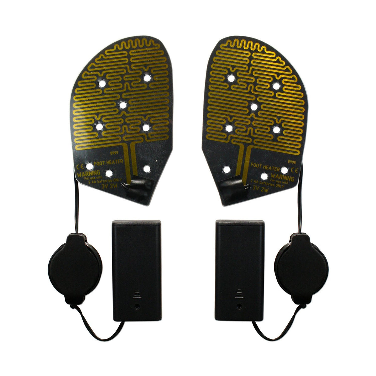 Battery Heated Shoe Insoles - Warm Feet for Winter & Snow