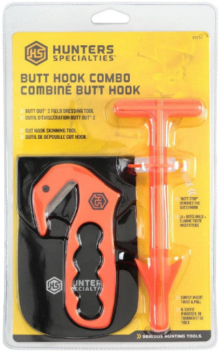 Hunting Field Dressing Kit with Butt Out 2 and Gut Hook Combo