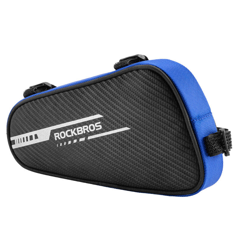 Cycling Bike Frame Bag Top Tube Under Seat Triangle Storage Pouch - 1.2L Capacity