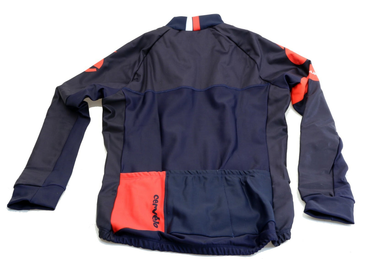 Women's Cycling Jacket Windproof Insulated Race Fit Navy