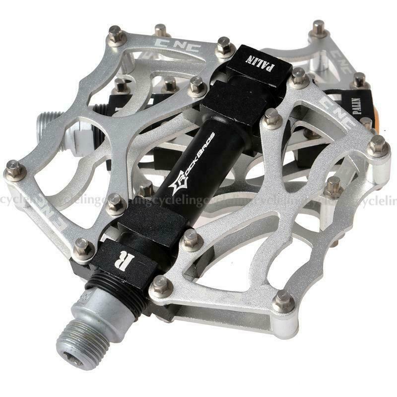 Mountain Bike Pedals Aluminum Alloy Sealed Bearing 9/16" - Durable MTB Pedals
