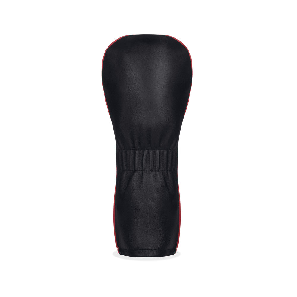 Golf Driver Headcover Leather Jet Black - Durable & Stylish