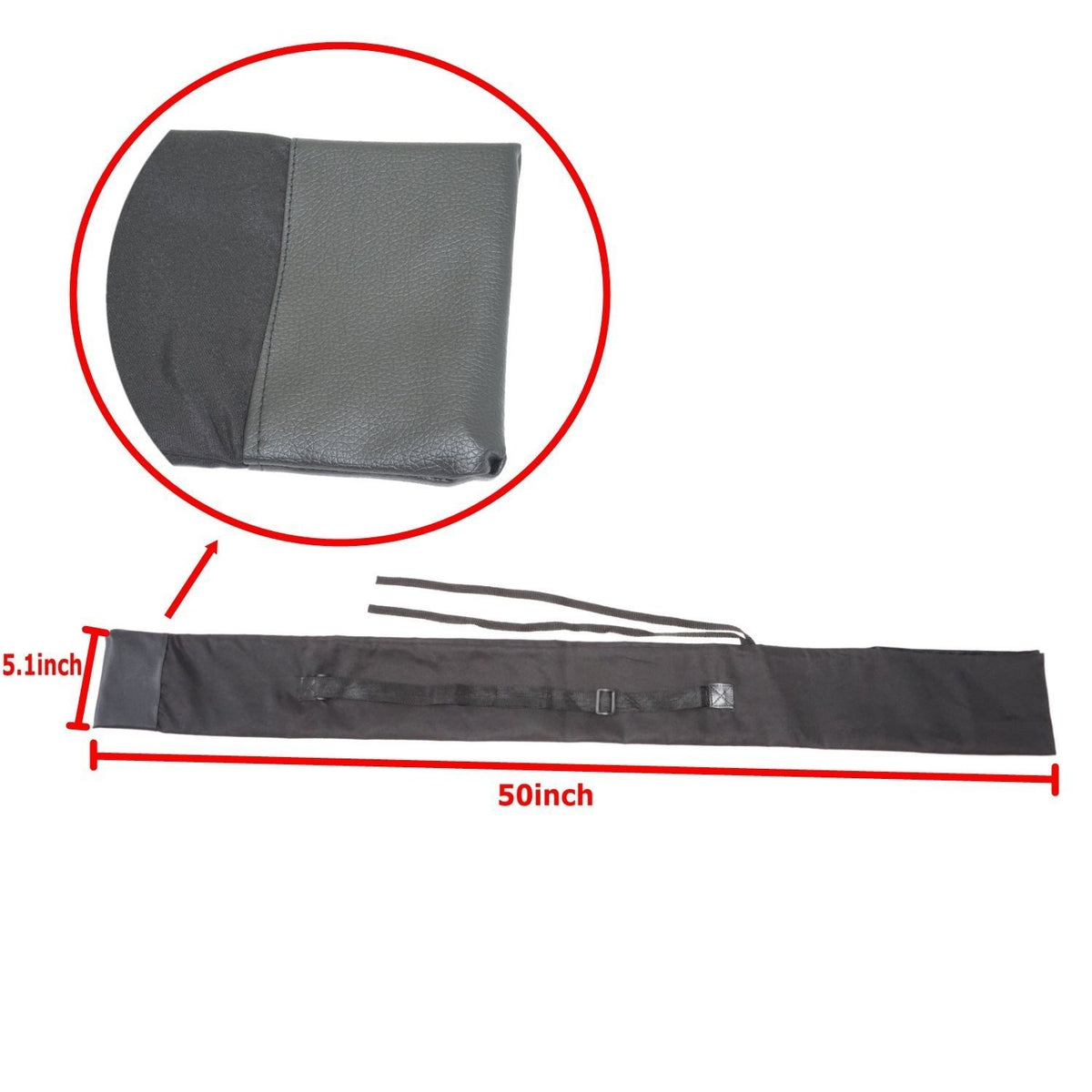 Samurai Sword Carry Bag with Adjustable Shoulder Strap for Katana & Bokken