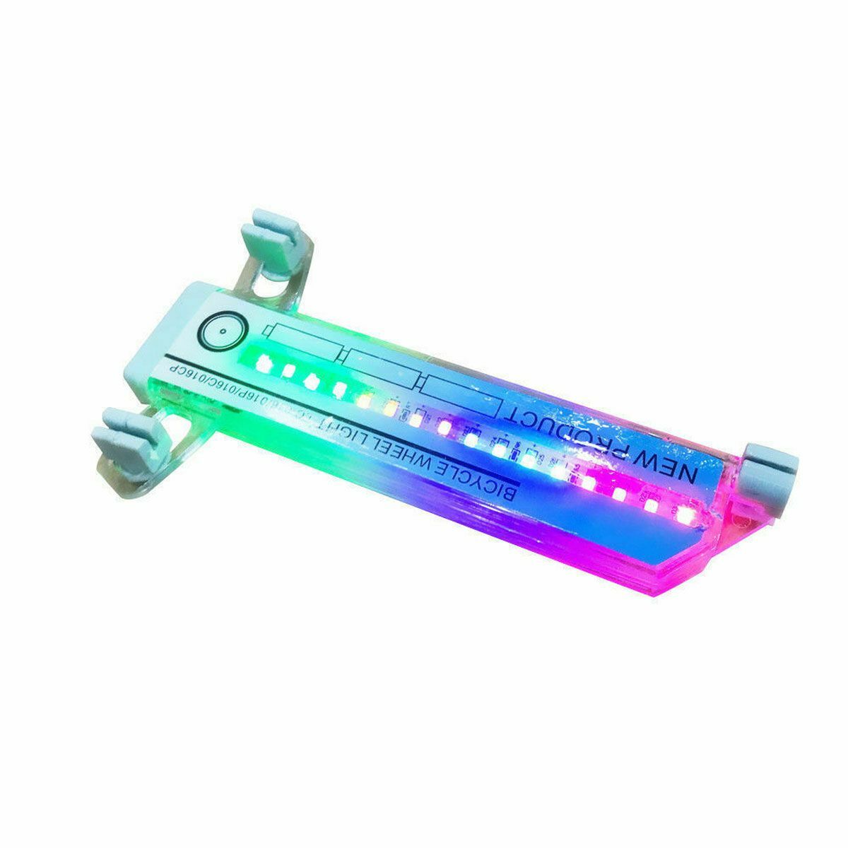 Colorful LED Bicycle Spoke Lights - 32 Patterns, Waterproof, for Night Riding