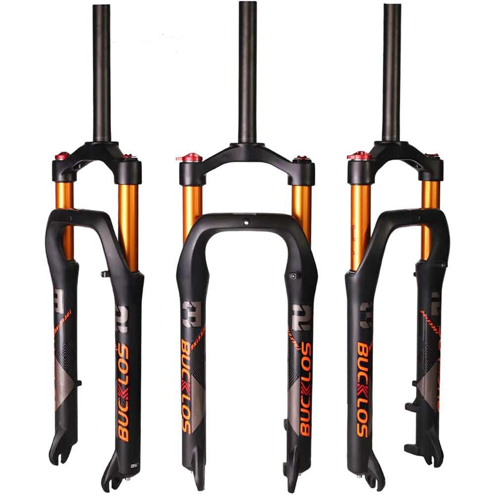 26 Inch Fat Bike Air Suspension Fork 4.0 Tire MTB Snow Beach Bicycle Disc Fork