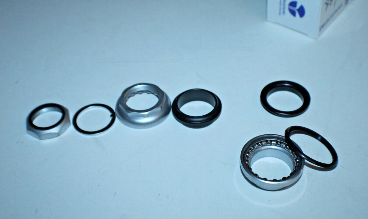 Vintage Bicycle Headset 1 Inch Threaded Chrome for BMX & Road Bikes