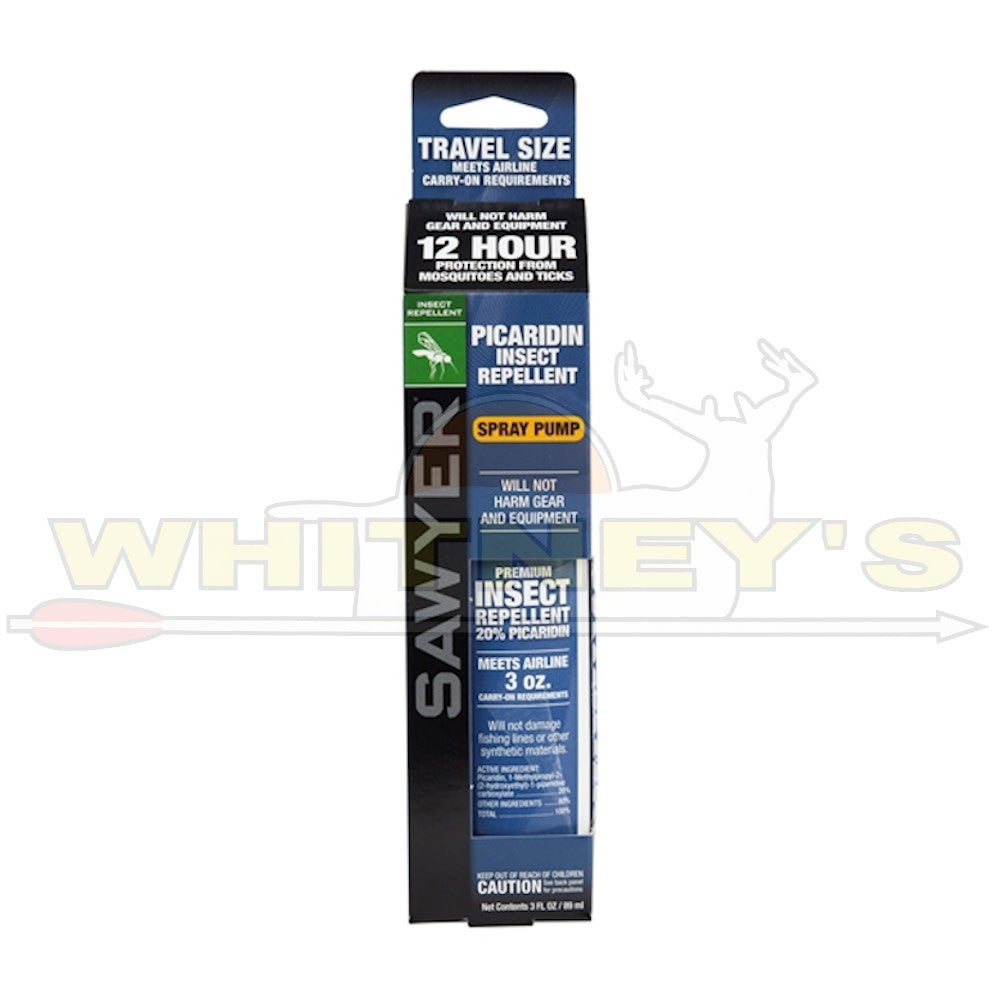 Insect & Tick Repellent Spray 3oz - Picaridin 20% - Safe for Family