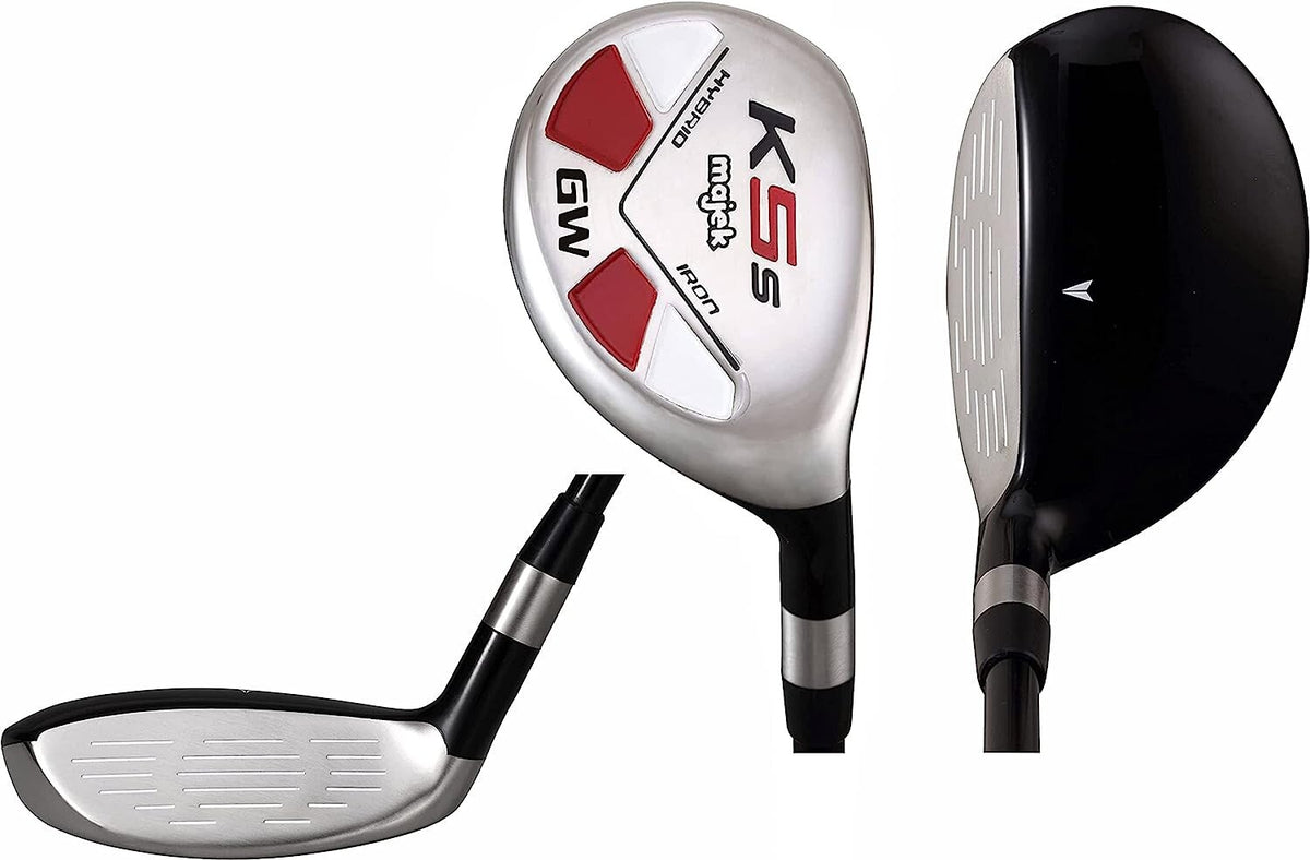 Senior Flex Golf Hybrid Club - 52° Right Handed Graphite Shaft +1"