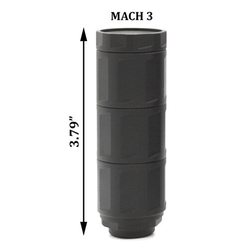Modular Linear Compensator System for Firearms - 1/2x28 Thread Adapter