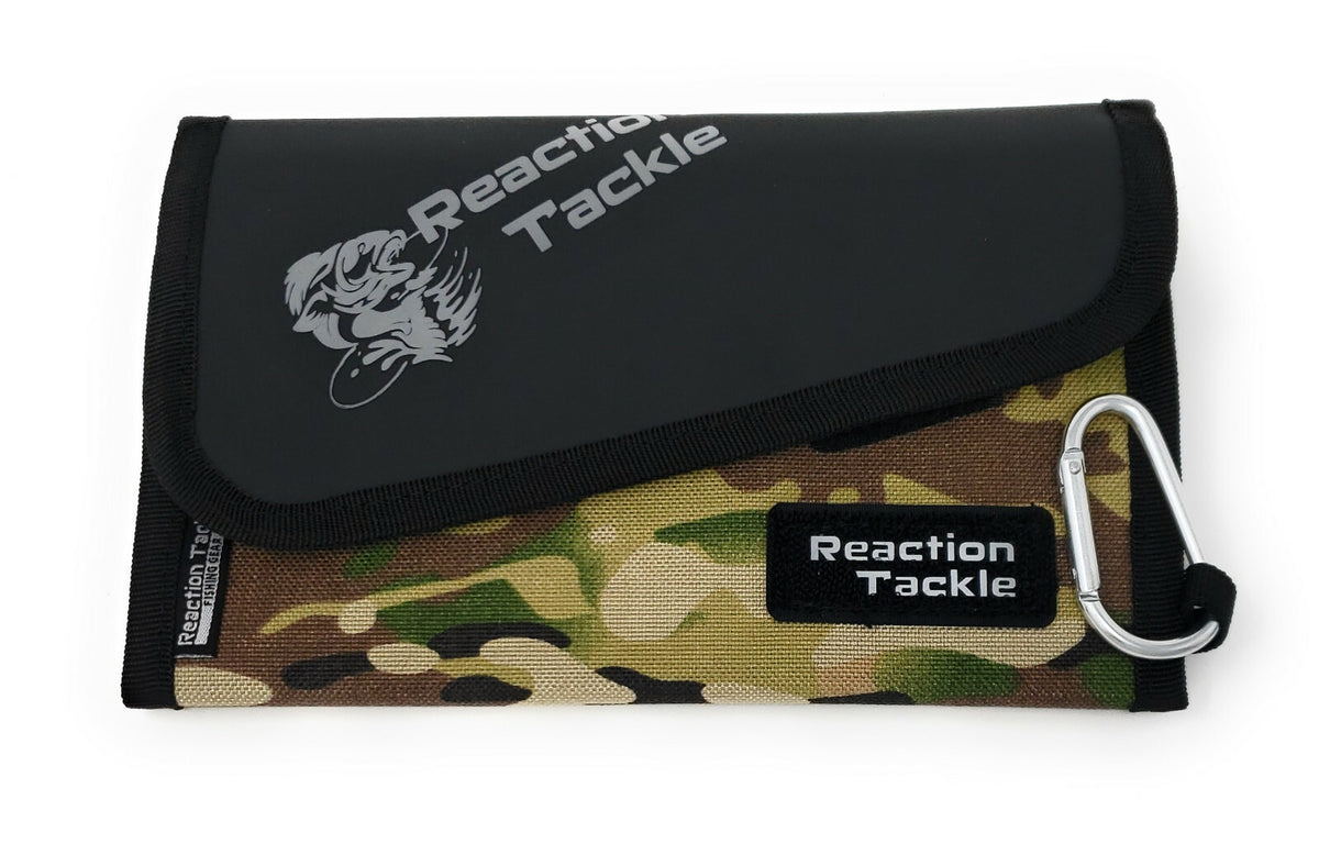 Fishing Tackle Organizer Soft Storage Bag with Plastic Worm Sleeves - Multiple Sizes