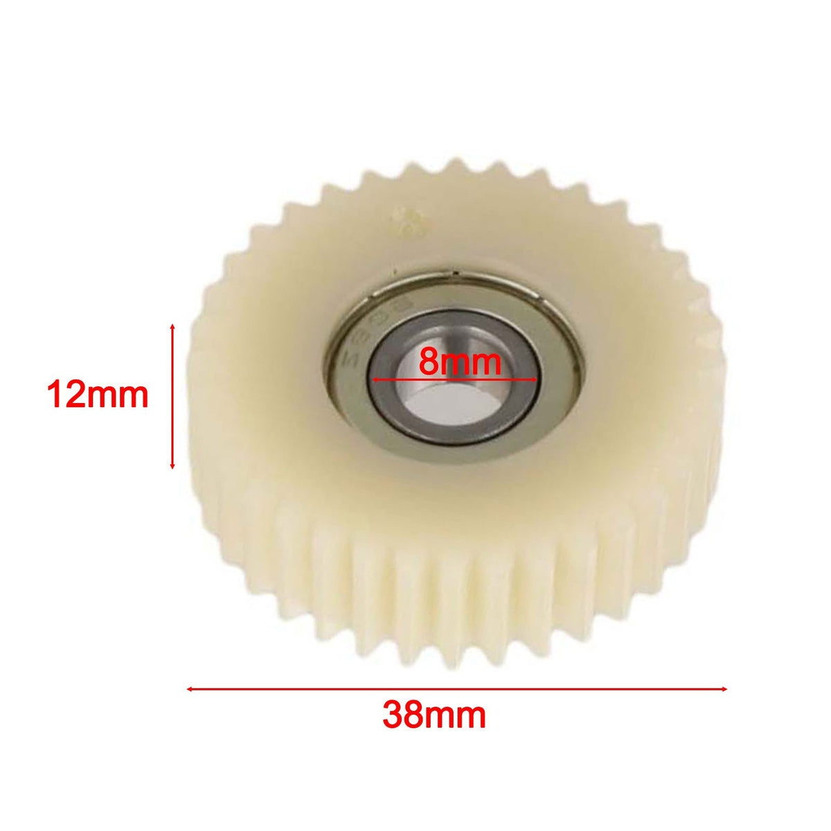 3 Pcs 36 Teeth Bicycle Hub Motor Planetary Gears with Bearings for E-Bike