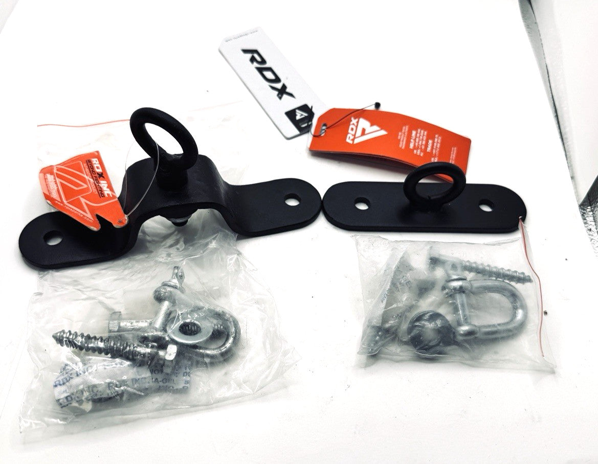 Set of 2 Punching Bag Anchors & Hangers for Boxing & Martial Arts