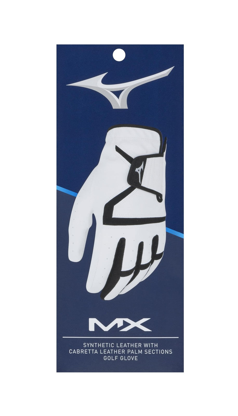 Golf Glove - Mizuno Mens MX Synthetic Leather Right Hand Medium Large