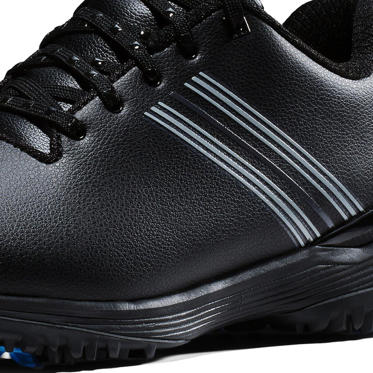 Men's Waterproof Spiked Golf Shoes with Wide Toe Box - Tour Classic Style