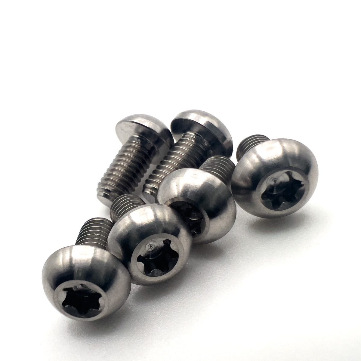 Titanium MTB Brake Rotor Bolt Kit - 6 Bolt Bike Disc Brake Accessories