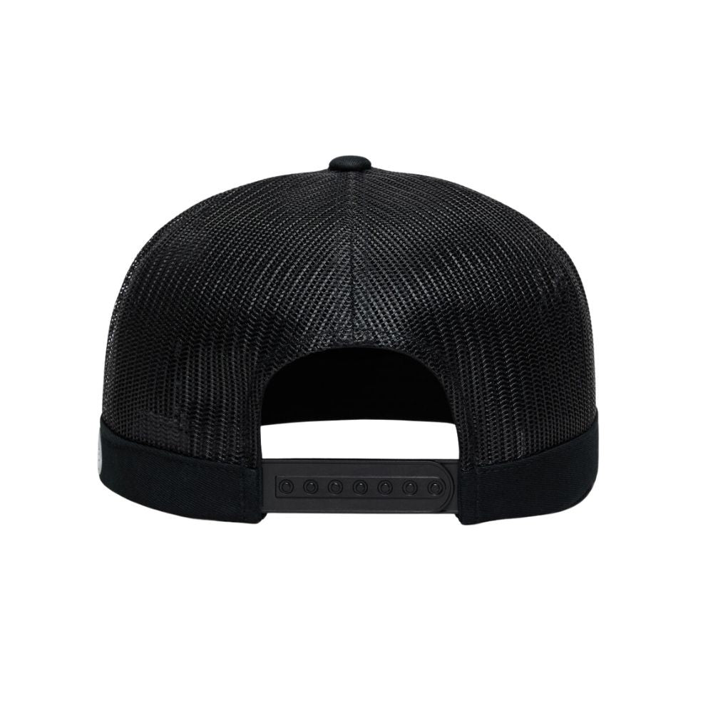 Men's Shadow Trucker Hat Golf Cap Onyx Adjustable Snapback