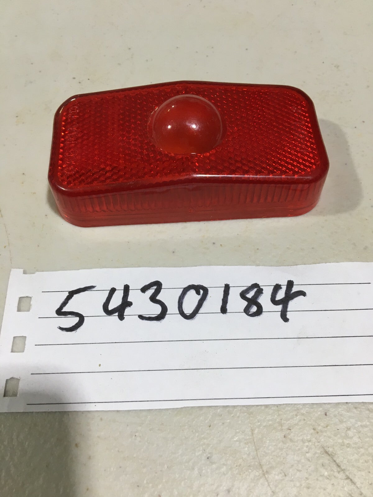 Vintage NOS Polaris Tail Light Lens for 72 TX ATX Colt Snowmobile