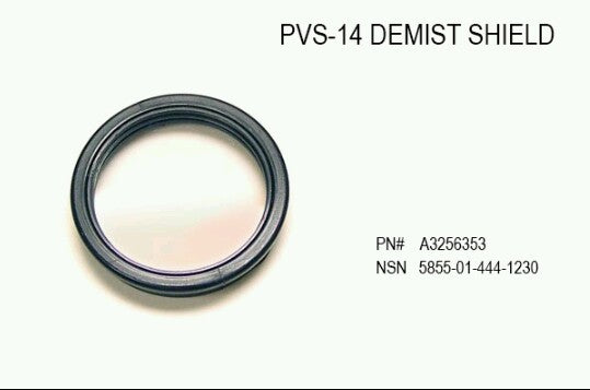 Infrared Receiver Lens Demist Shield for AN/PVS-14 Night Vision Monocular