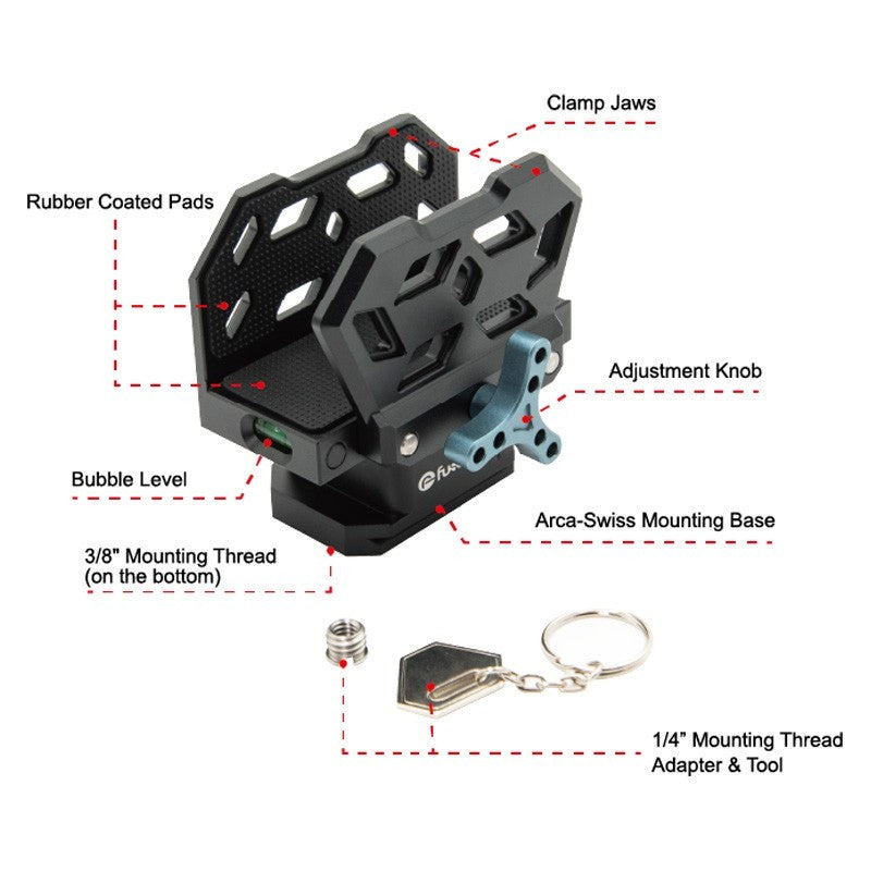 Aluminum Shooting Saddle Tripod Mount - Hunting & Shooting Accessories