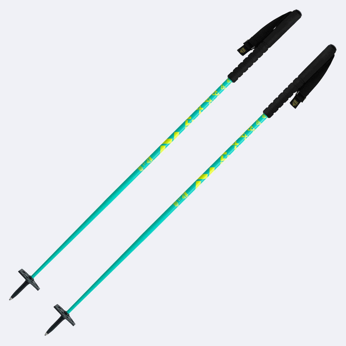 Lightweight Ski Poles for Alpine Skiing - Durable Aluminum Alloy & Flexible Basket