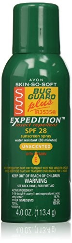 SPF 28 Bug Repellent Spray with Insect Shield and Sun Protection - 4 oz