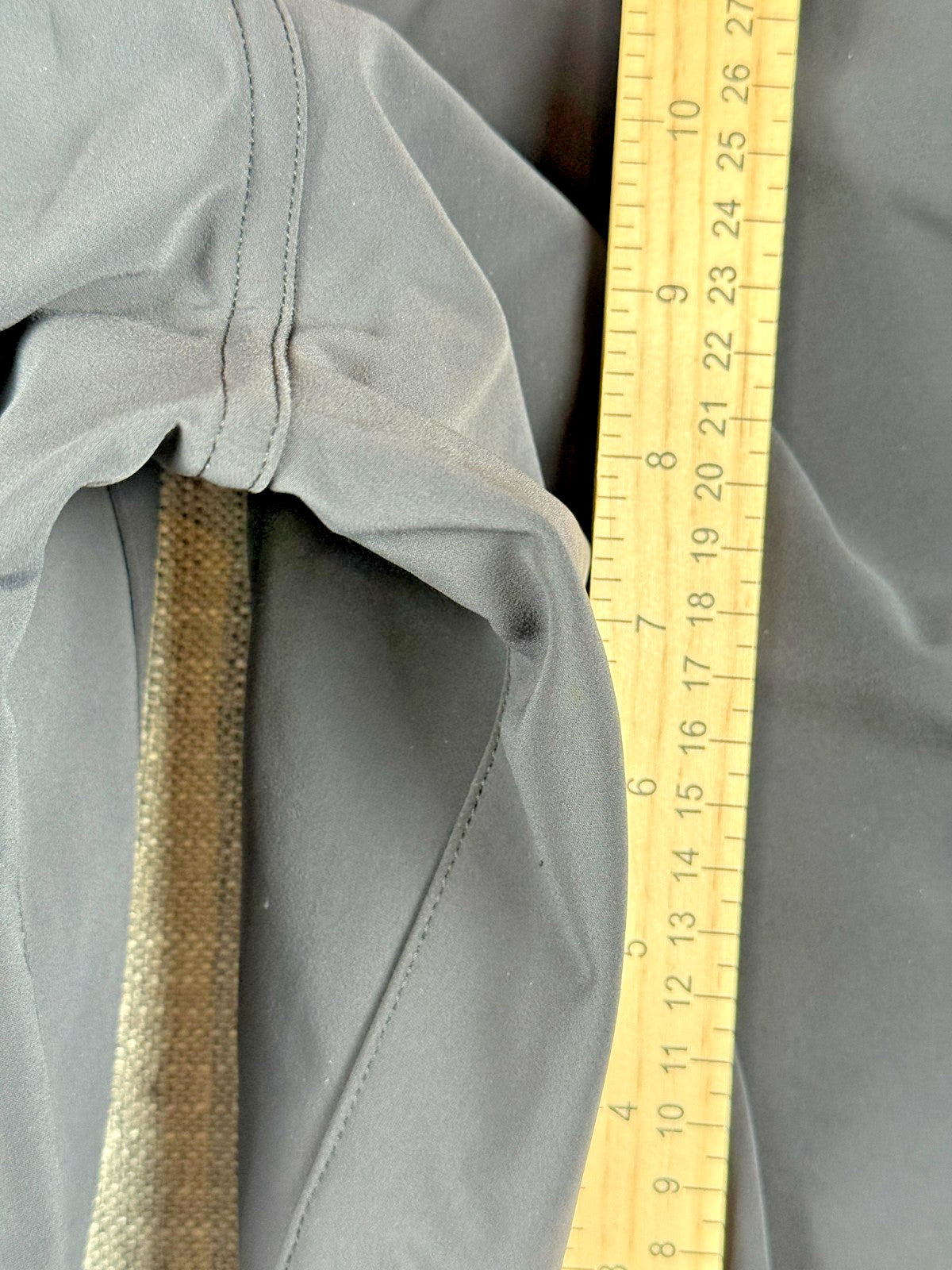 Size L Softshell Ski Racing Shorts with 10K DWR Waterproof Laminate